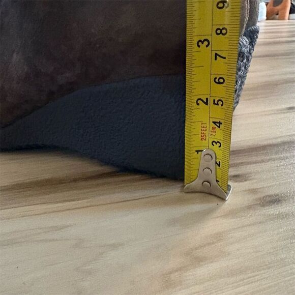 Santana Canada Women's Brown Suede Wedge Ankle Boots Size 9.5 - Picture 4 of 8